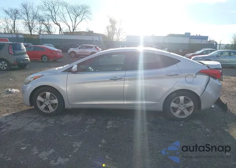 2012 Hyundai Elantra Gls (Ulsan Plant) from USA, damaged, VIN KMHDH4AE1CU288566